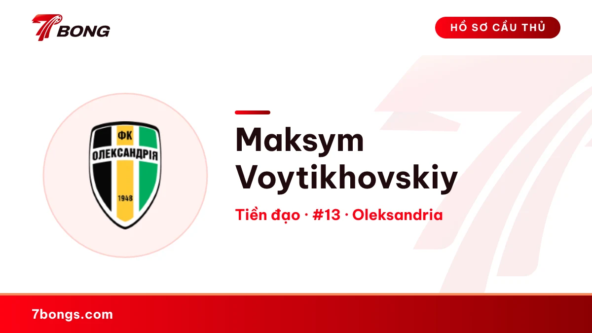 Maksym Voytikhovskiy — Oleksandria
