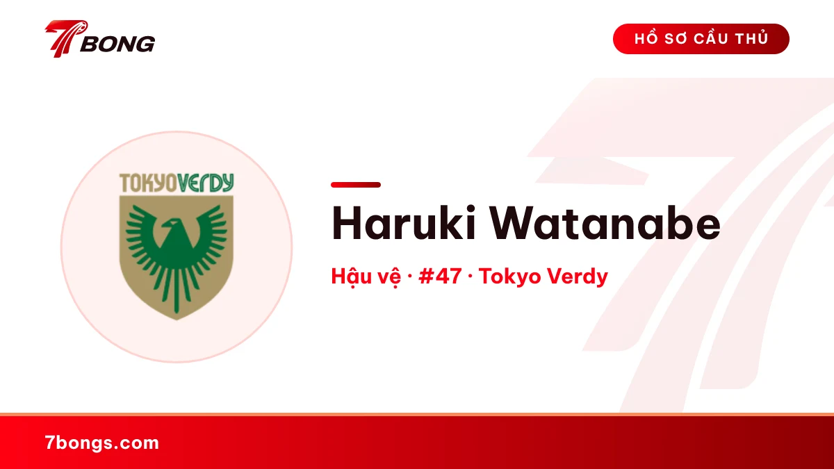 Haruki Watanabe — Tokyo Verdy