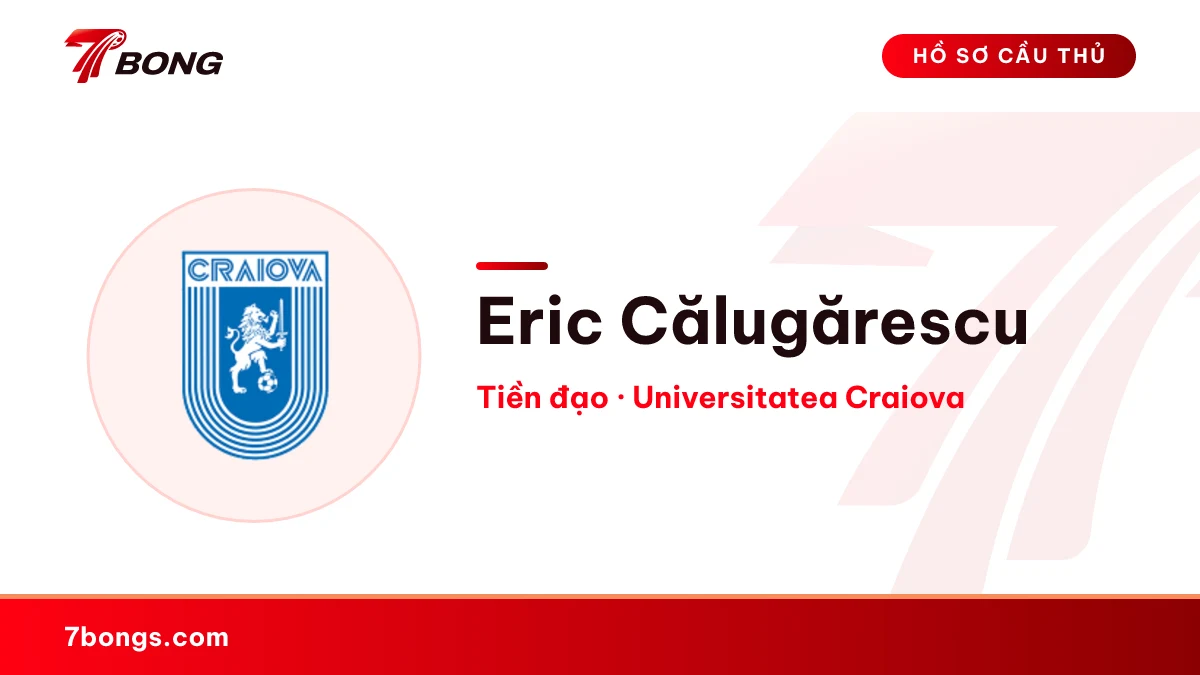 Eric Călugărescu — Universitatea Craiova