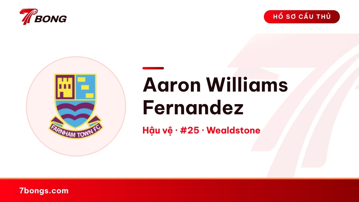 Aaron Williams Fernandez — Wealdstone