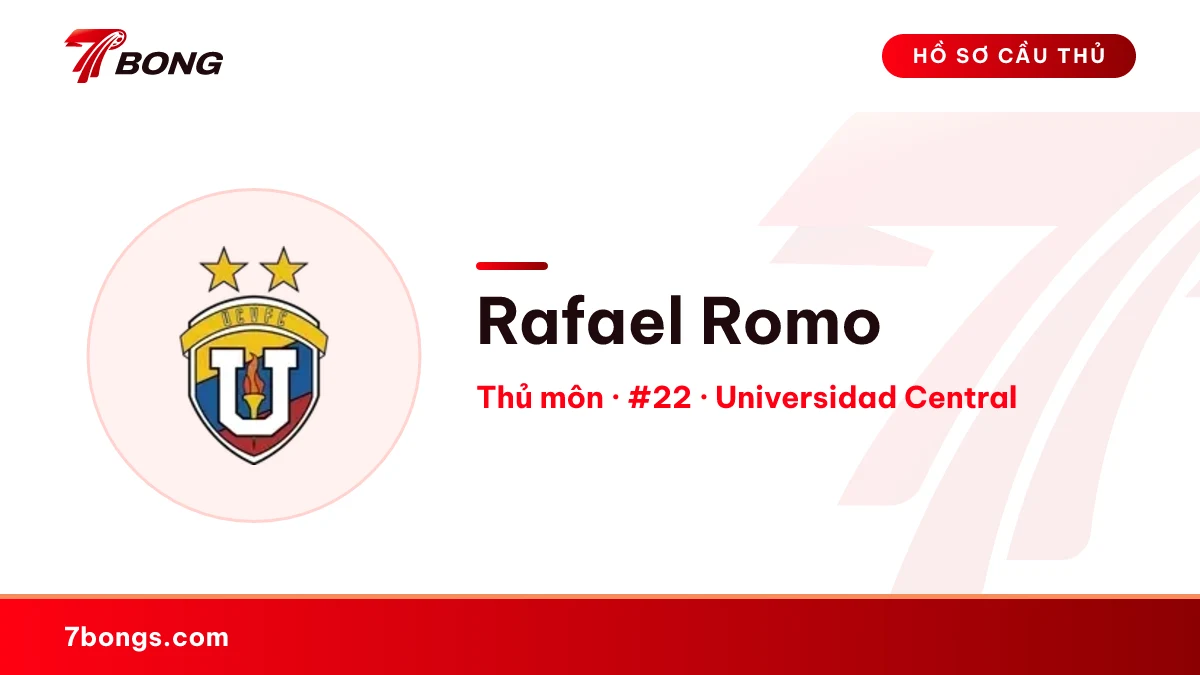 Rafael Romo — Universidad Central