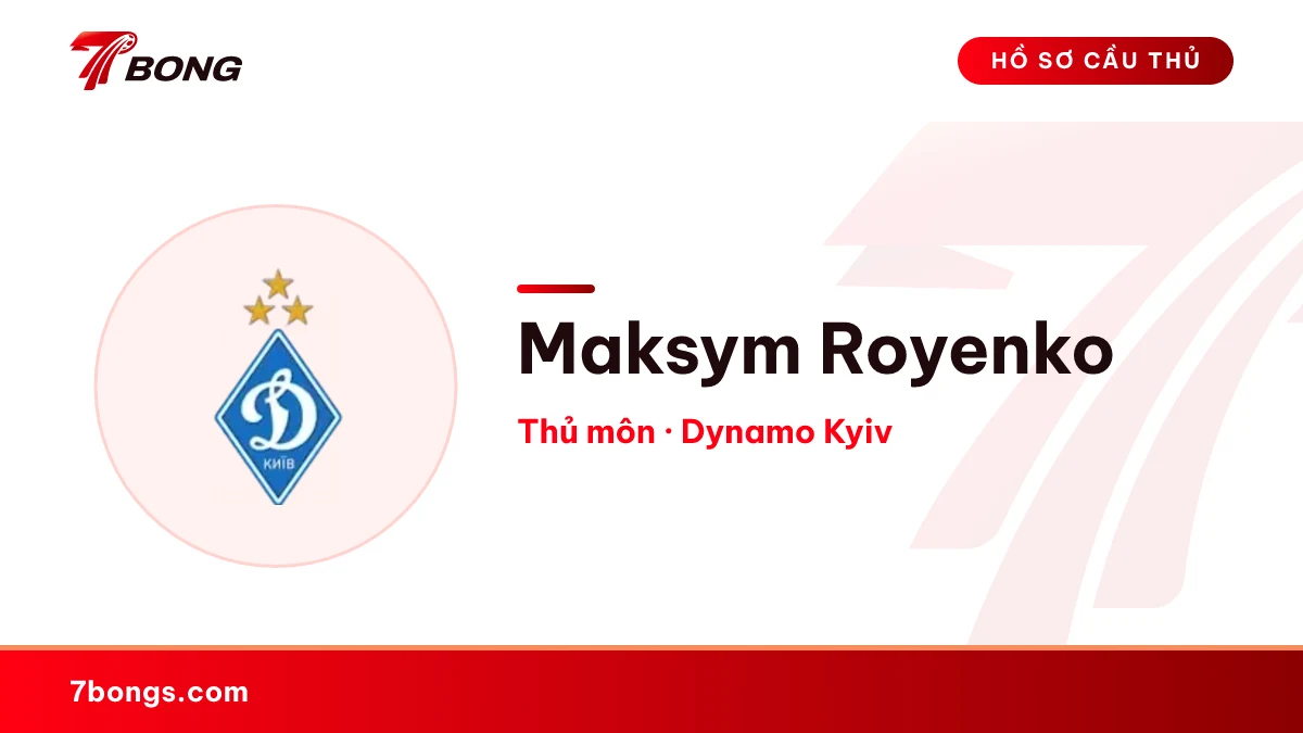 Maksym Royenko — Dynamo Kyiv