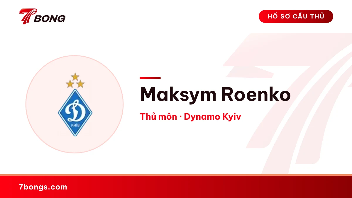 Maksym Roenko — Dynamo Kyiv