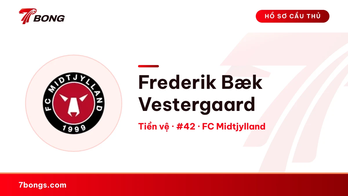Frederik Bæk Vestergaard — FC Midtjylland