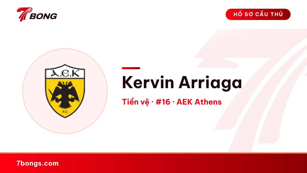 Kervin Arriaga — AEK Athens