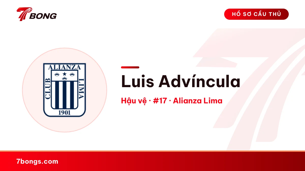 Luis Advíncula — Alianza Lima