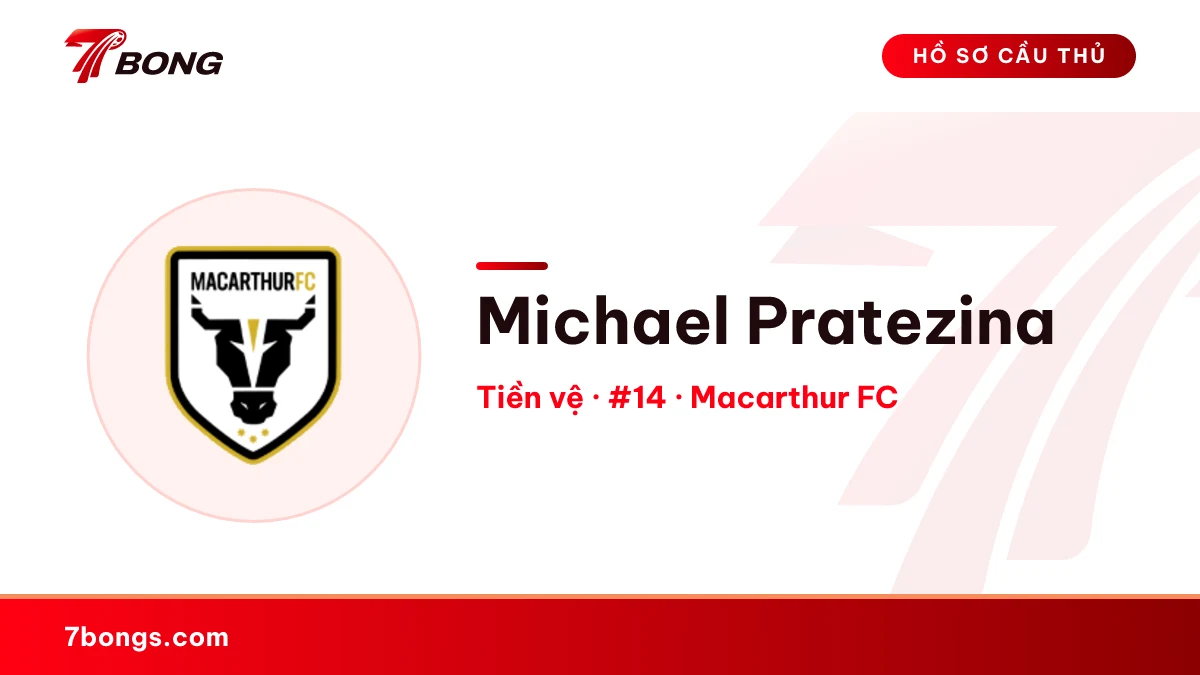 Michael Pratezina — Macarthur FC