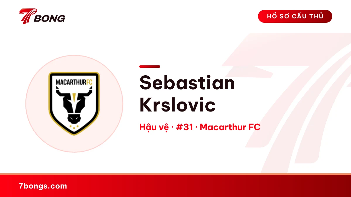 Sebastian Krslovic — Macarthur FC