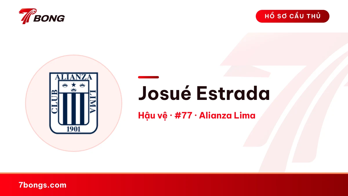 Josué Estrada — Alianza Lima