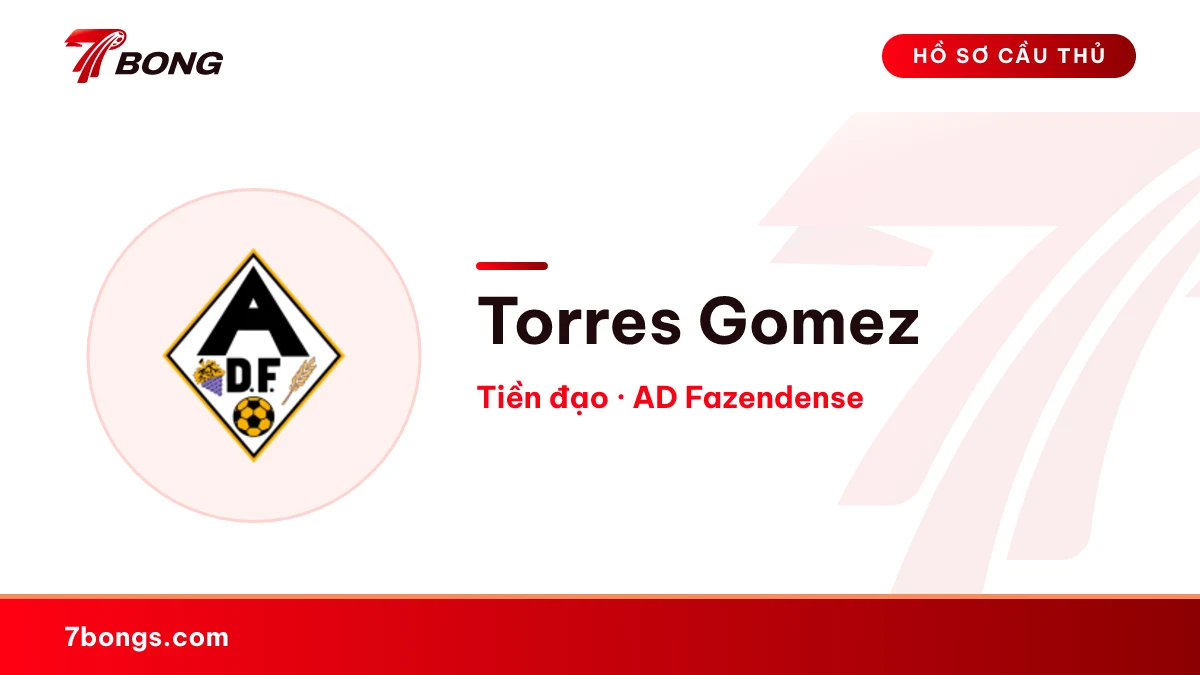 Torres Gomez — AD Fazendense
