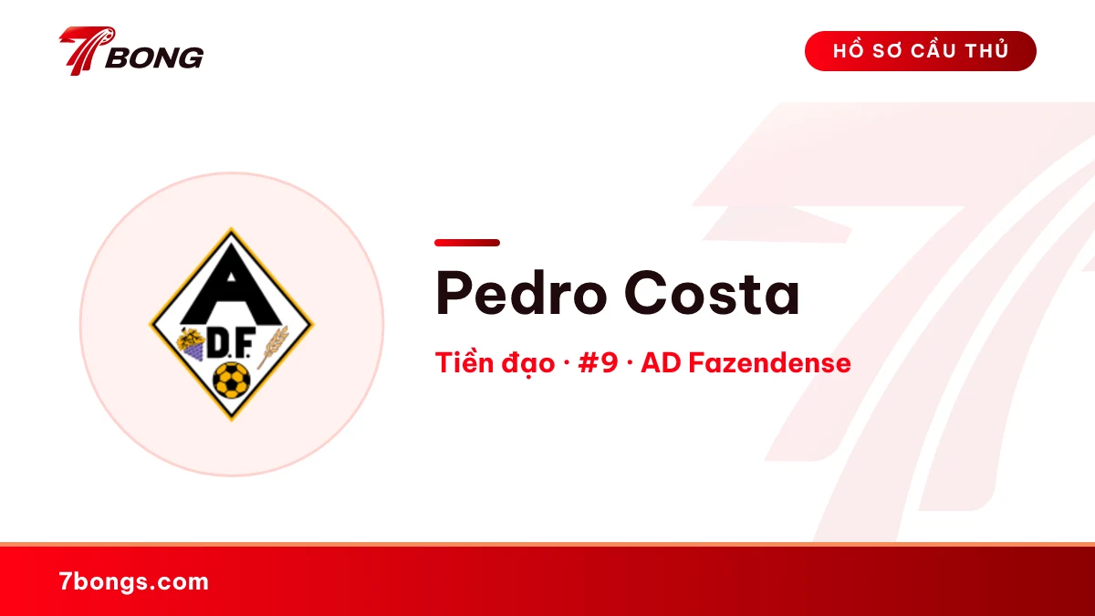 Pedro Costa — AD Fazendense