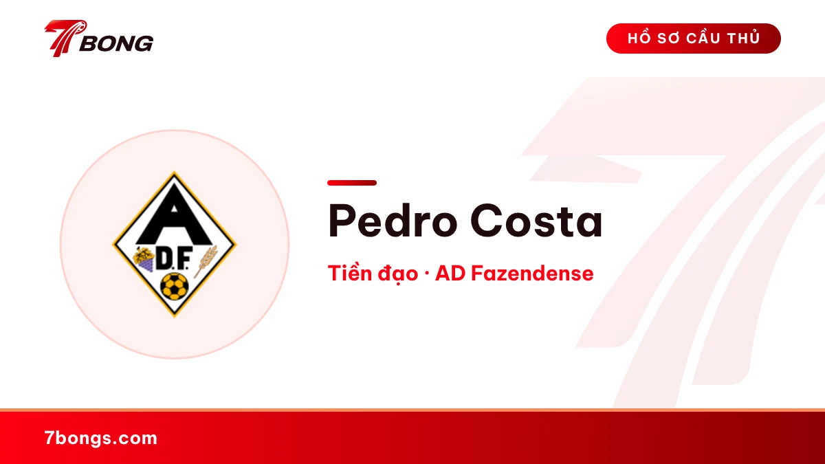 Pedro Costa — AD Fazendense