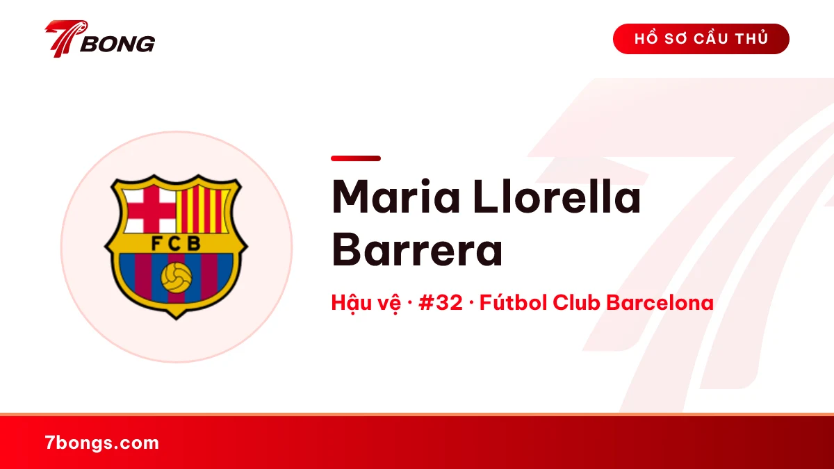 Maria Llorella Barrera — Fútbol Club Barcelona