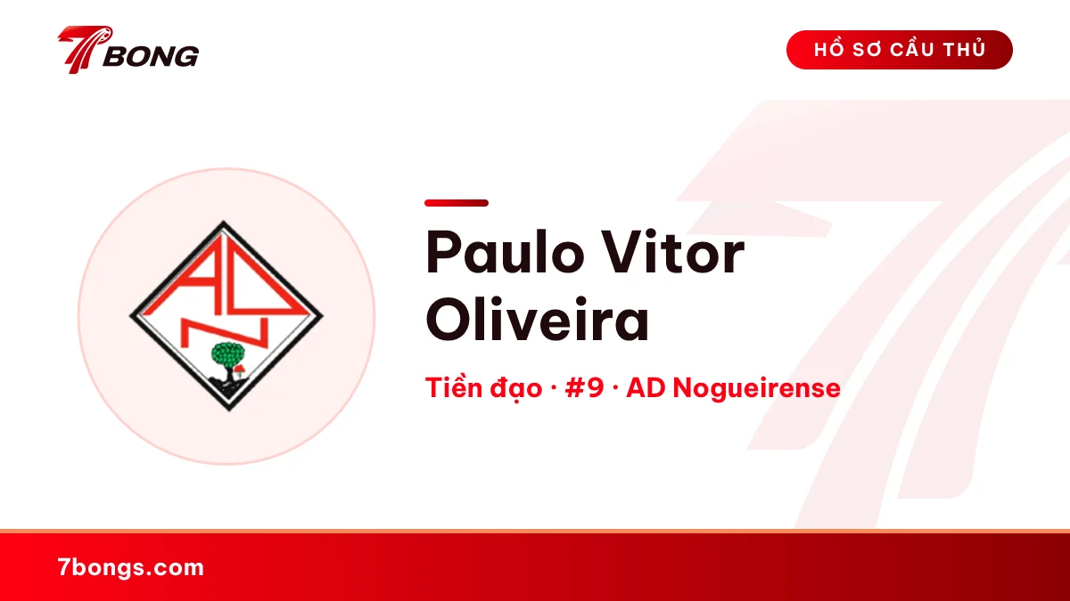 Paulo Vitor Oliveira — AD Nogueirense