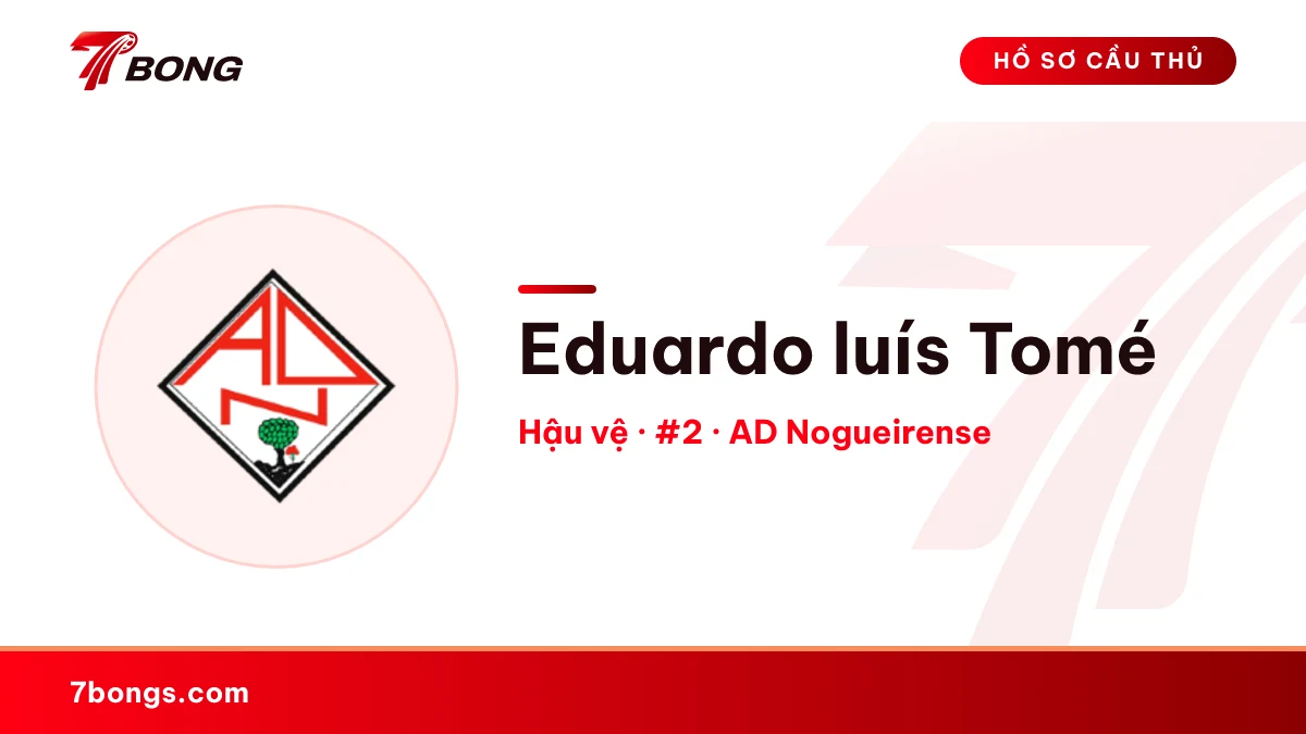 Eduardo luís  Tomé — AD Nogueirense