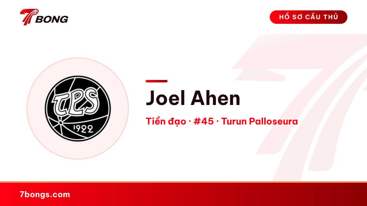 Joel Ahen — Turun Palloseura
