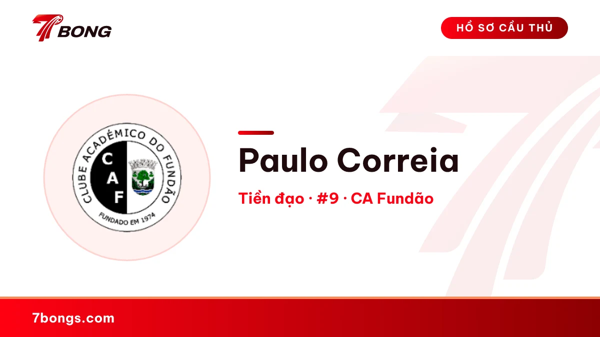 Paulo Correia — CA Fundão