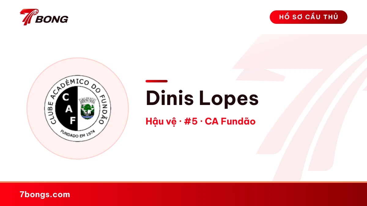 Dinis Lopes — CA Fundão