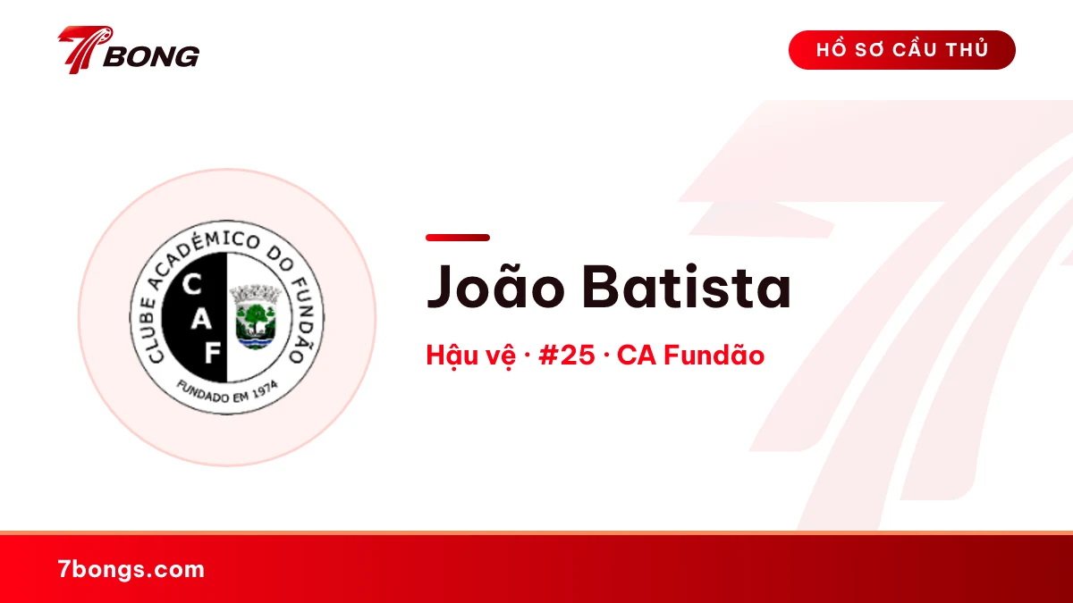 João Batista — CA Fundão
