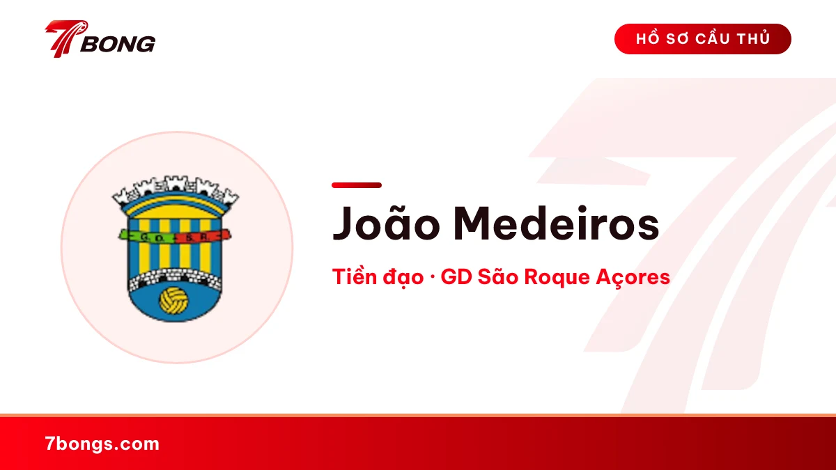 João  Medeiros — GD São Roque Açores