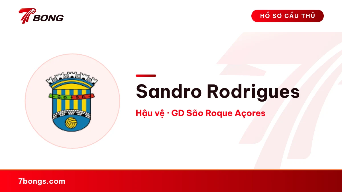Sandro Rodrigues — GD São Roque Açores