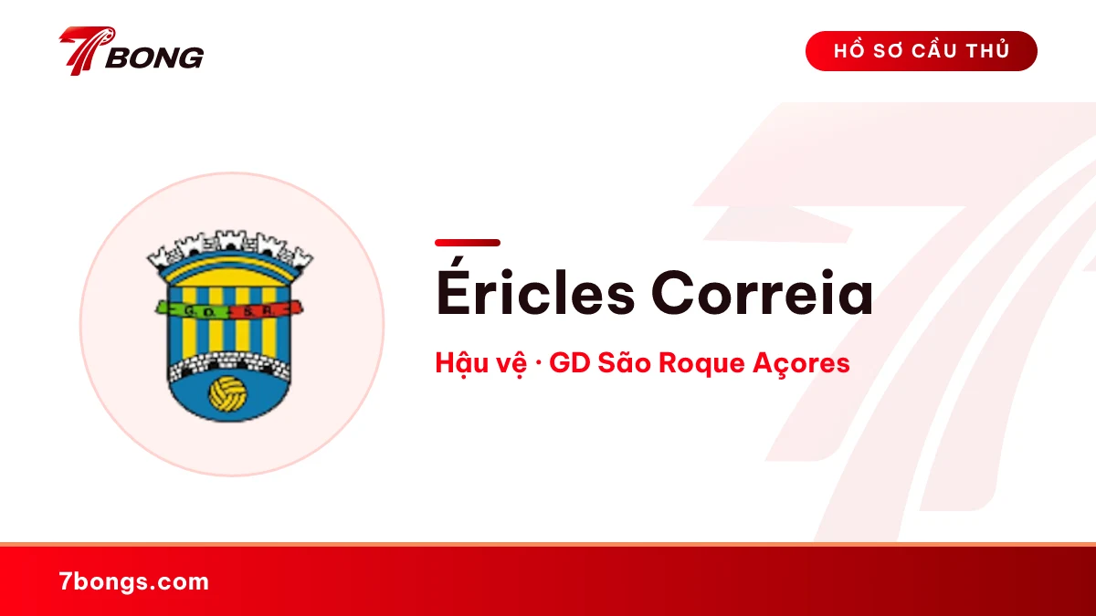 Éricles Correia — GD São Roque Açores