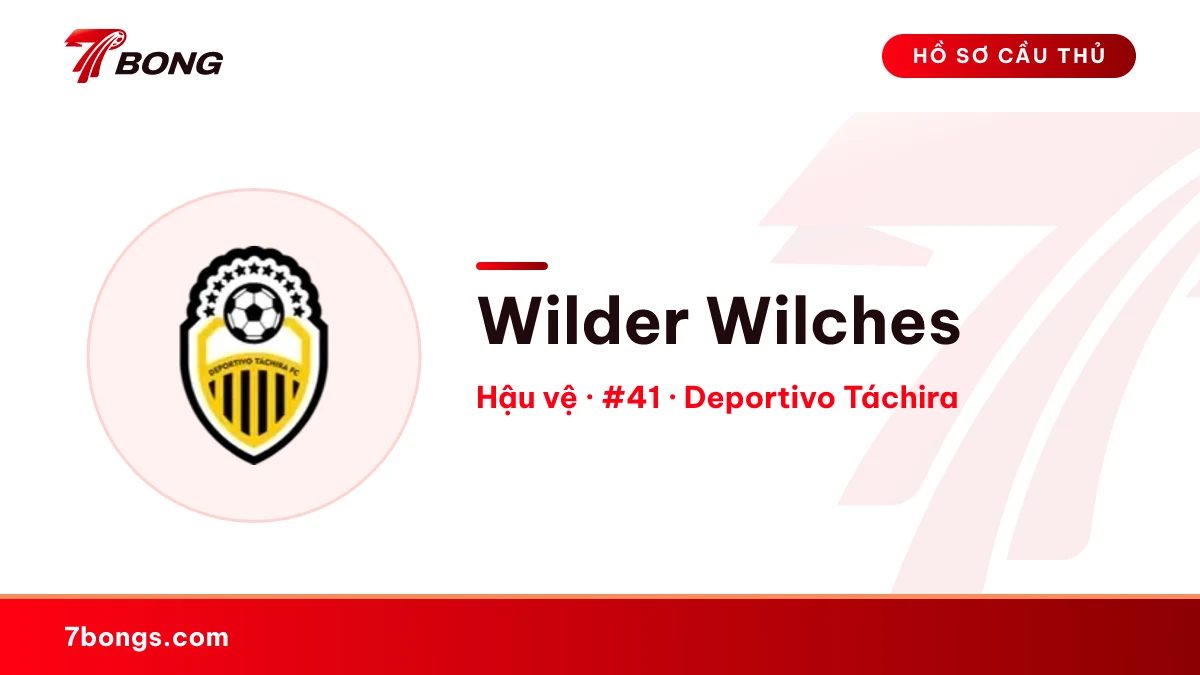 Wilder Wilches — Deportivo Táchira