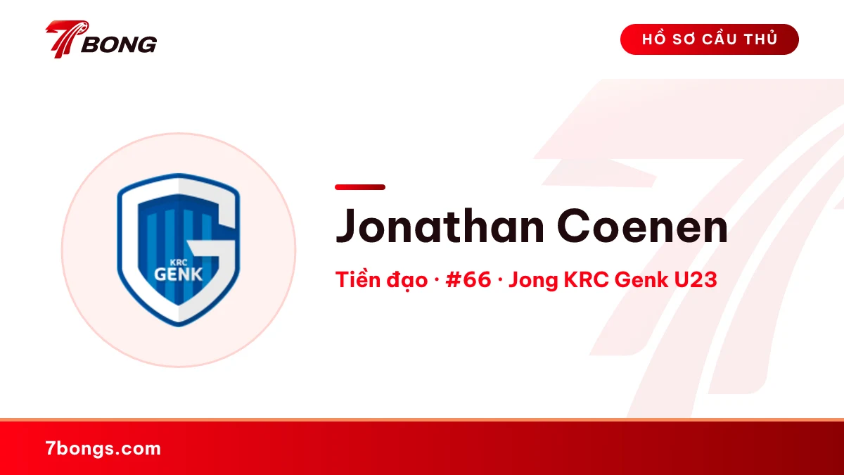 Jonathan Coenen — Jong KRC Genk U23