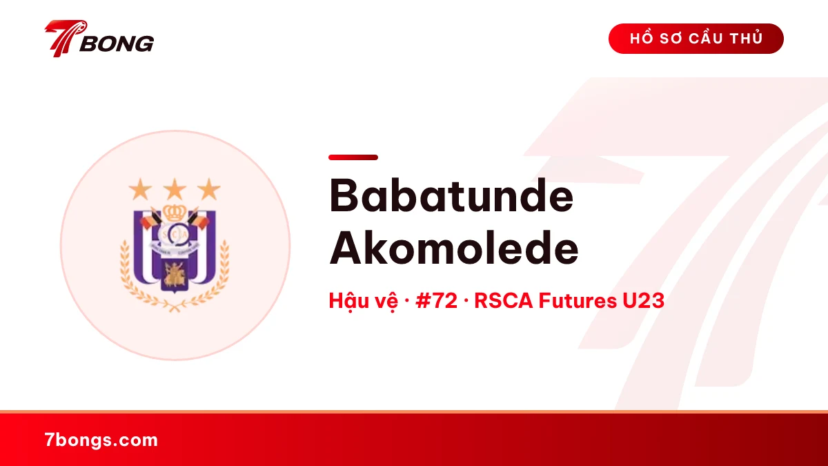 Babatunde Akomolede — RSCA Futures U23