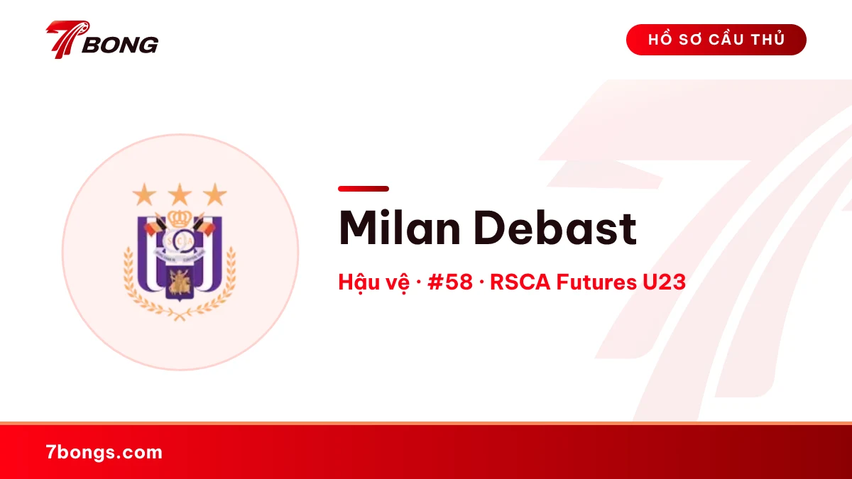 Milan Debast — RSCA Futures U23