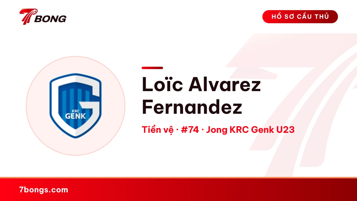 Loïc Alvarez Fernandez — Jong KRC Genk U23