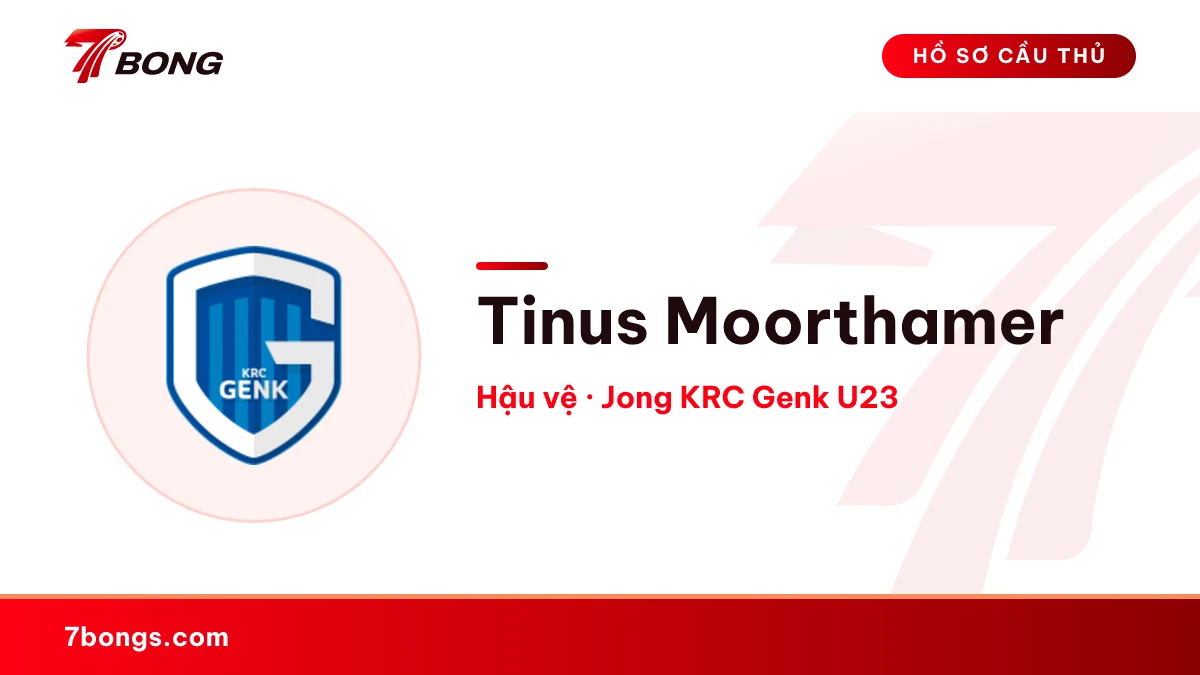 Tinus Moorthamer — Jong KRC Genk U23