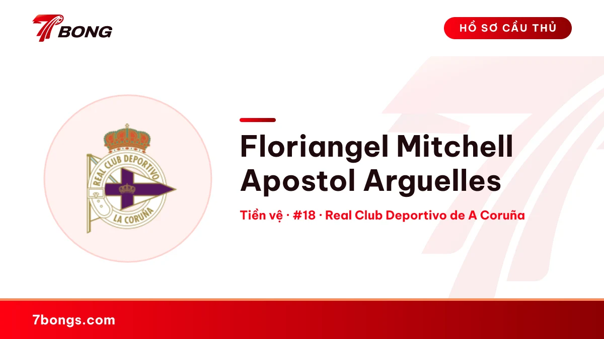 Floriangel Mitchell Apostol Arguelles — Real Club Deportivo de A Coruña