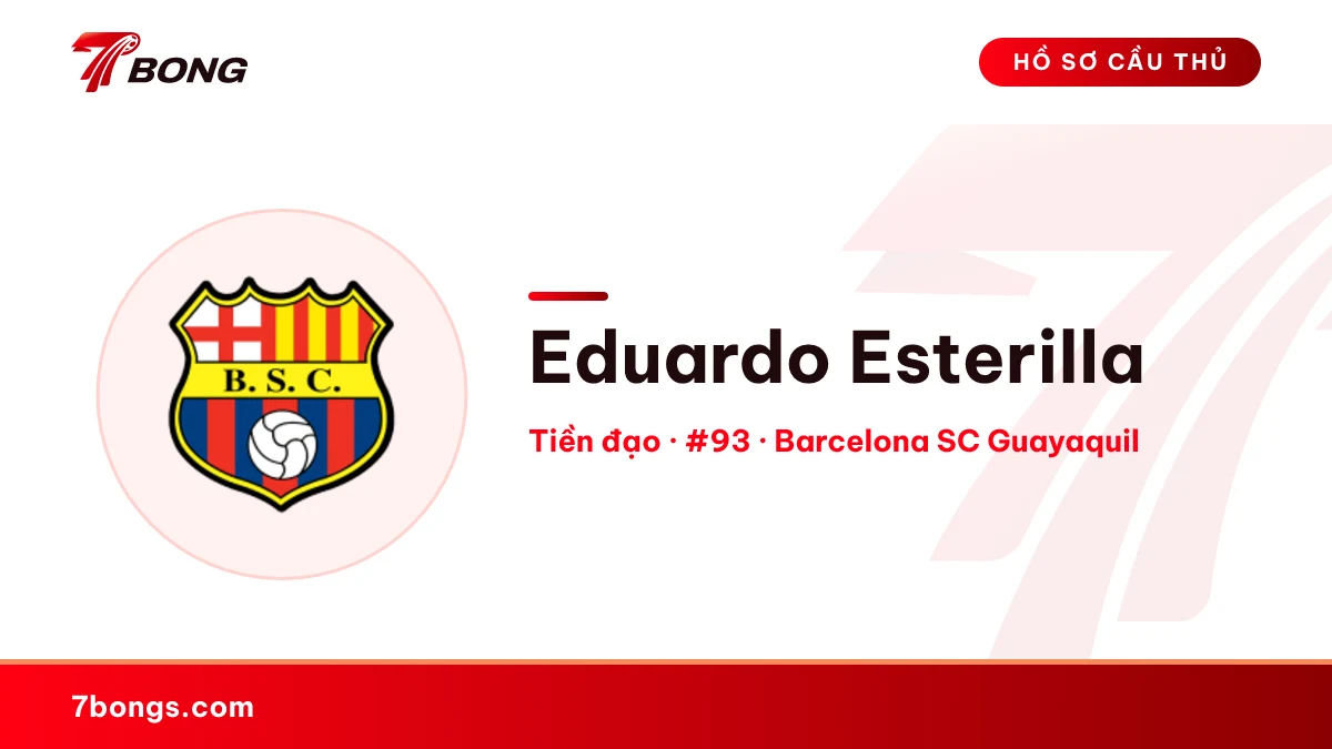 Eduardo Esterilla — Barcelona SC Guayaquil
