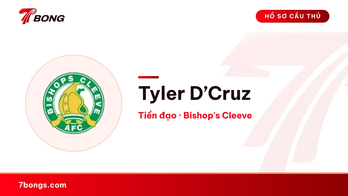 Tyler D’Cruz — Bishop's Cleeve