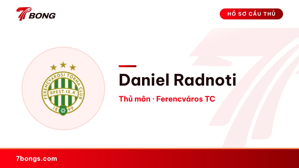 Daniel Radnoti — Ferencváros TC