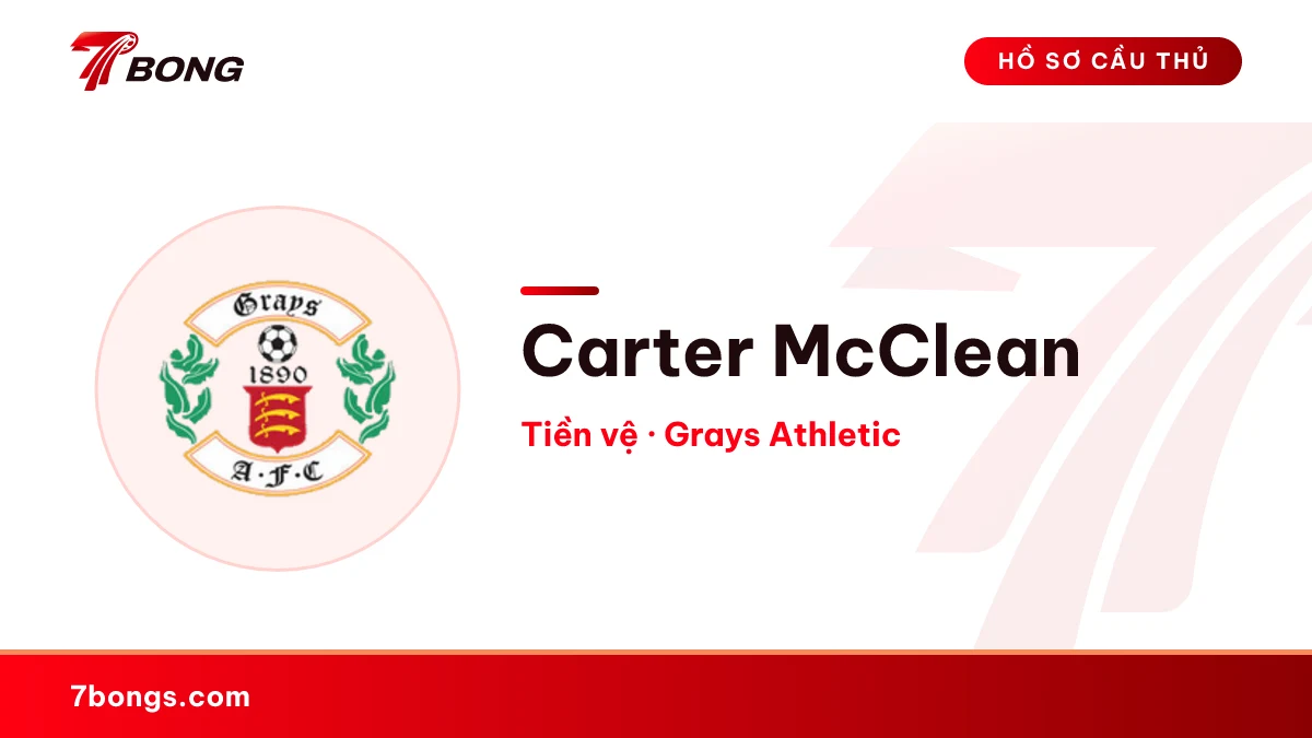 Carter McClean — Grays Athletic