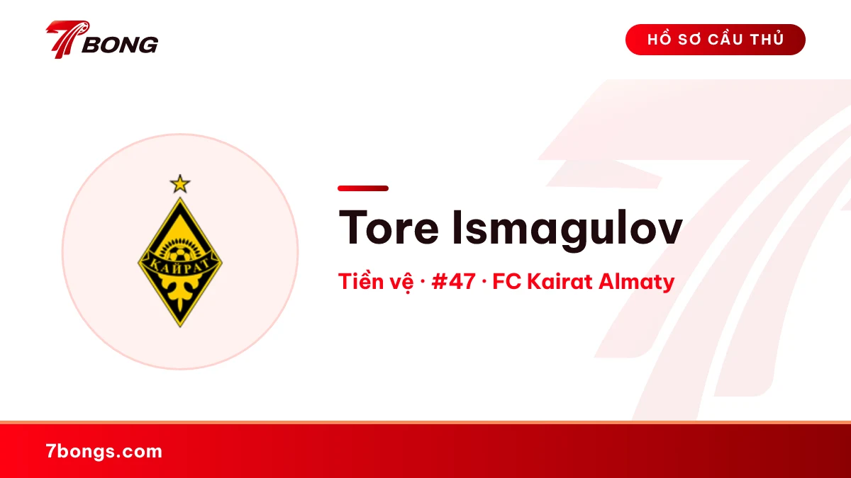 Tore Ismagulov — FC Kairat Almaty