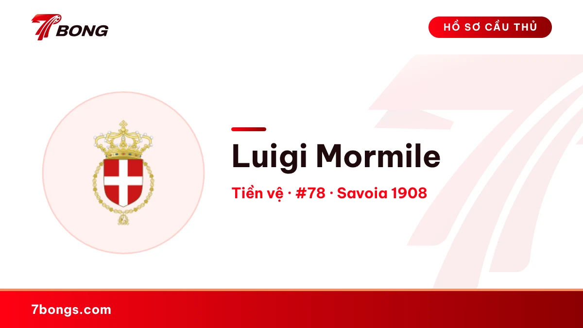 Luigi Mormile — Savoia 1908