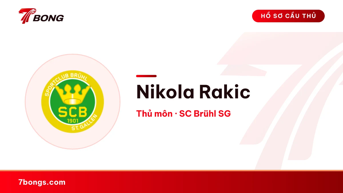 Nikola Rakic — SC Brühl SG