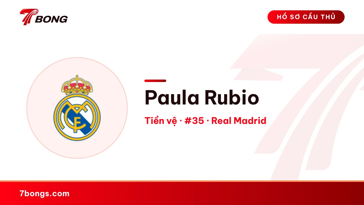 Paula Rubio — Real Madrid