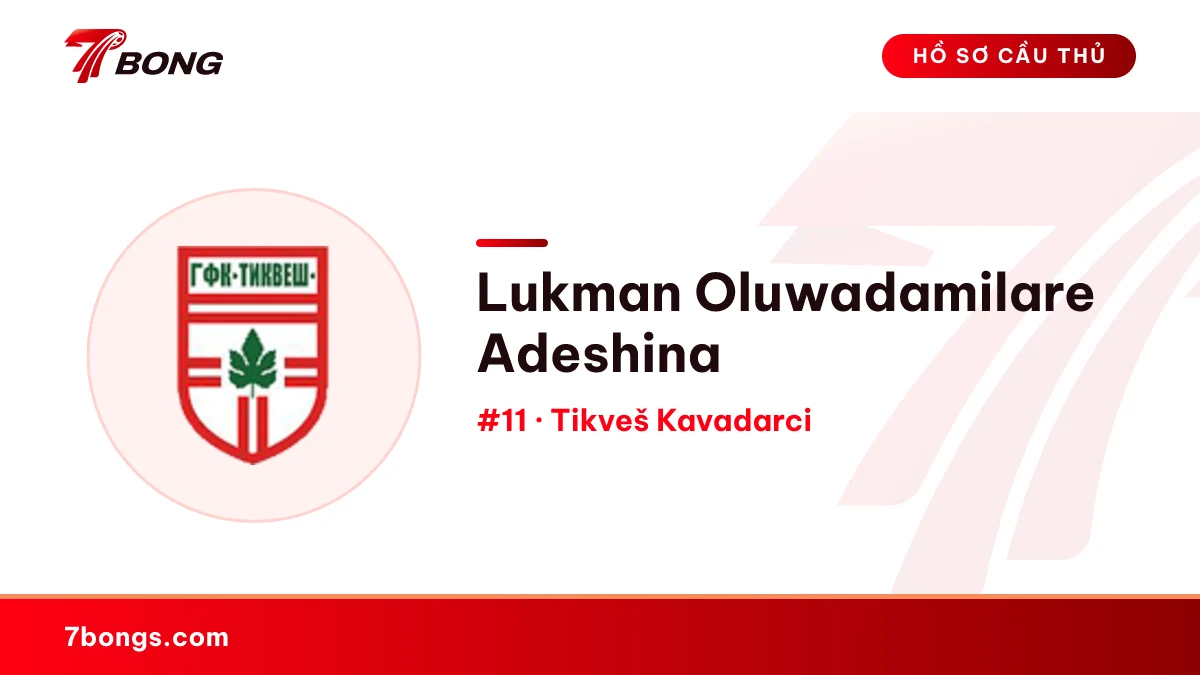 Lukman Oluwadamilare Adeshina — Tikveš Kavadarci