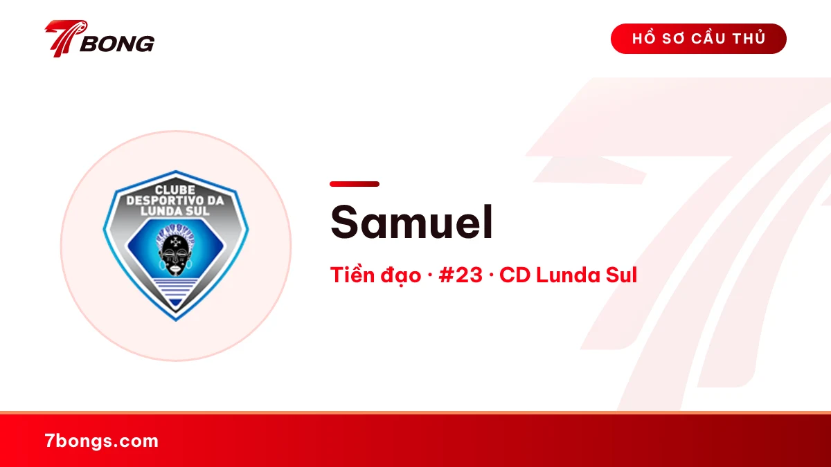 Samuel — CD Lunda Sul