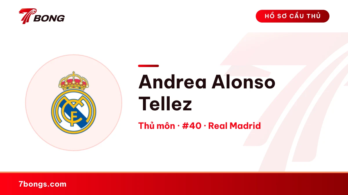 Andrea Alonso Tellez — Real Madrid