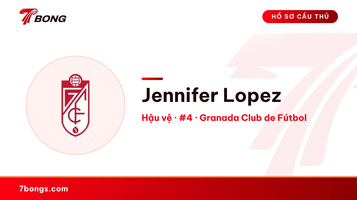 Jennifer Lopez — Granada Club de Fútbol