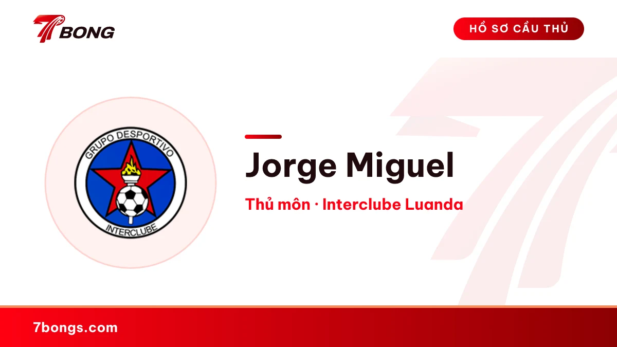 Jorge Miguel — Interclube Luanda
