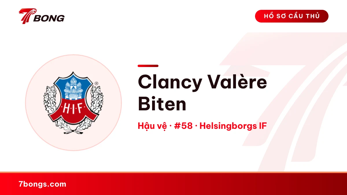 Clancy Valère Biten — Helsingborgs IF