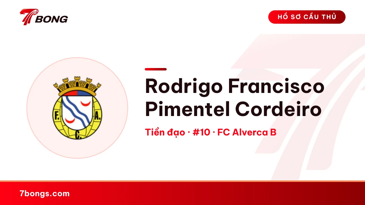 Rodrigo Francisco Pimentel Cordeiro — FC Alverca B