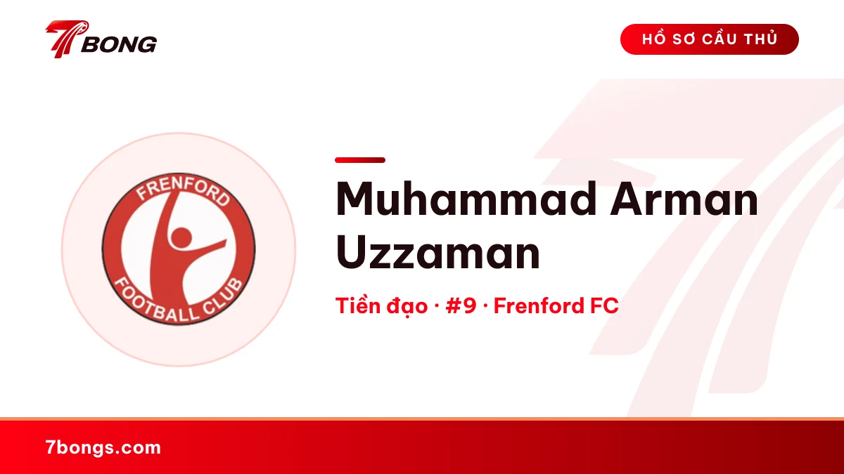 Muhammad Arman Uzzaman — Frenford FC