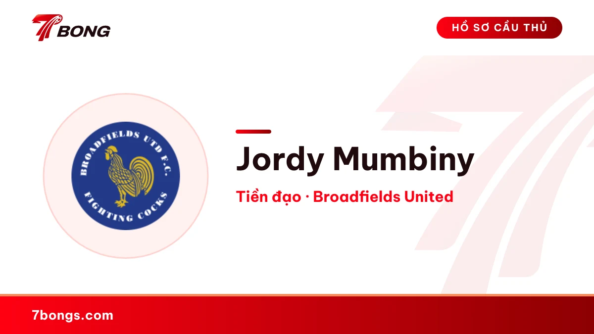 Jordy Mumbiny — Broadfields United